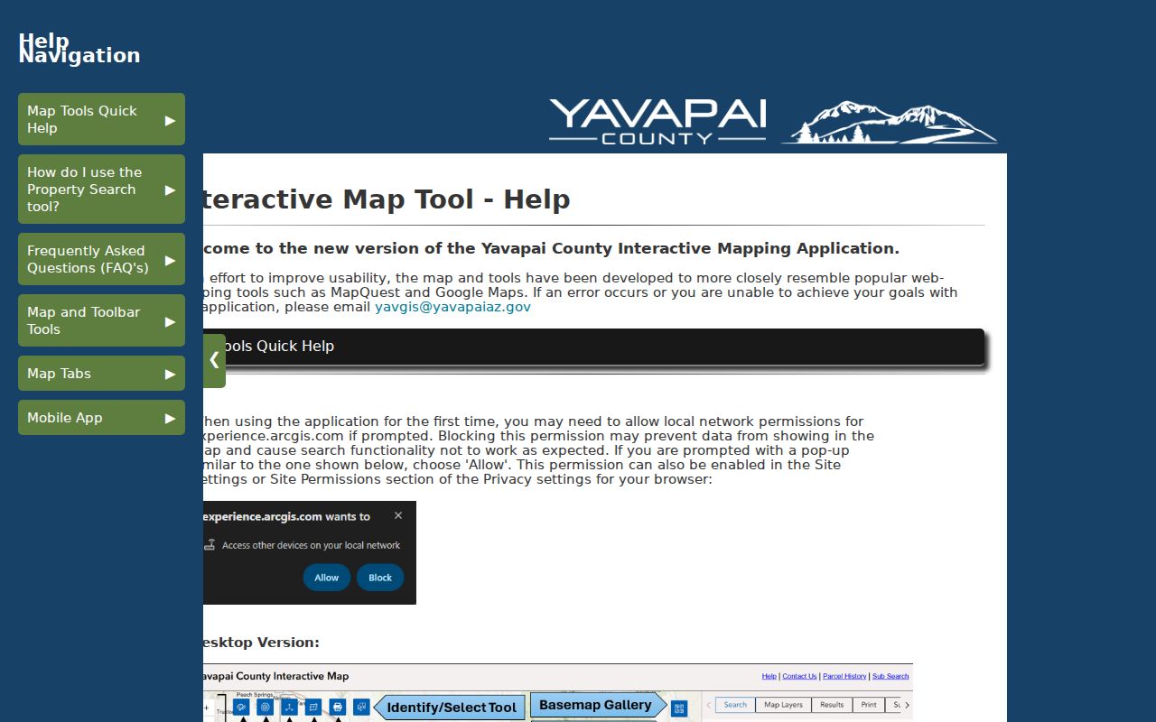 Prescott ZIP code directory Yavapai GIS ZIP Location Search
